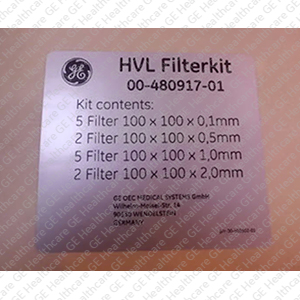 HVL Filter Kit HVL Filter Kit