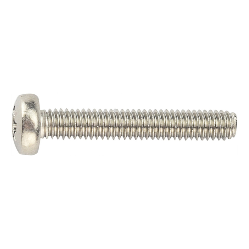 Screw M4 x 0.7 x 25 Pozidrive Pan Head A4 Stainless Steel Screw M4 x 0.7 x 25 Pozidrive Pan Head A4 Stainless Steel