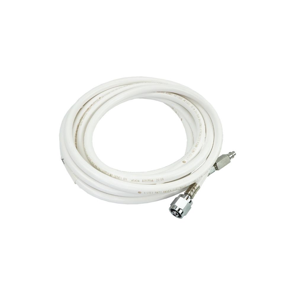 Hose/Assembly VAC White 15ft Magenta M DISS N-G BCG Hose/Assembly VAC White 15ft Magenta M DISS N-G BCG