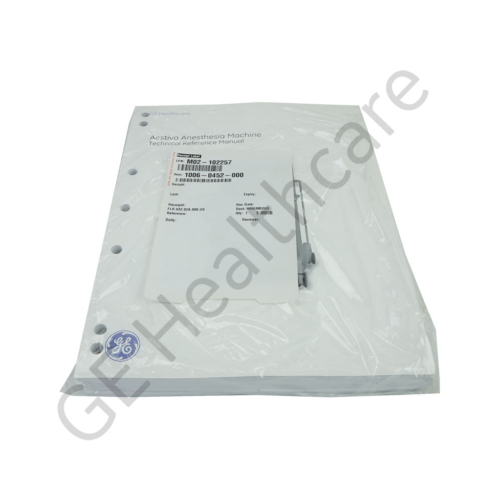 Technical Reference Manual Service Aestiva Machine Technical Reference Manual Service Aestiva Machine