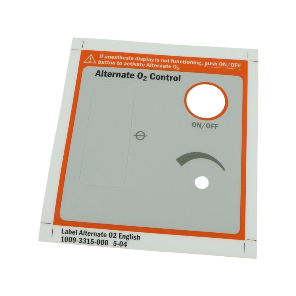 Label Alternate O2 - English Label Alternate O2 - English