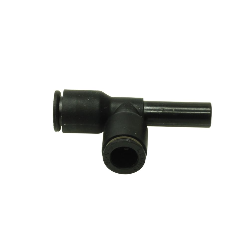 TEE 8mm Plug in Run to 8mm Female MPOS TEE 8mm Plug in Run to 8mm Female MPOS