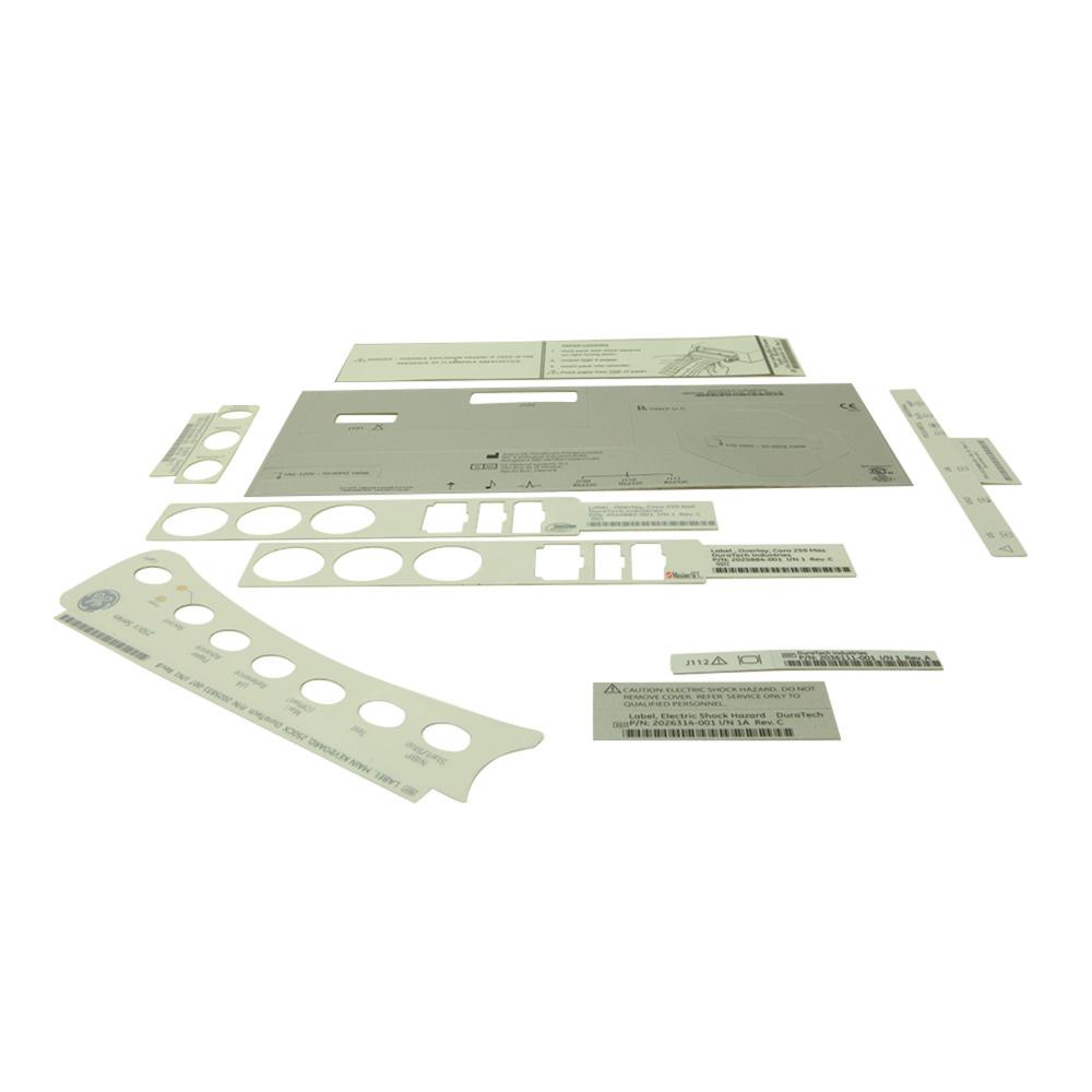 Coro 250CX Labels - English Coro 250CX Labels - English