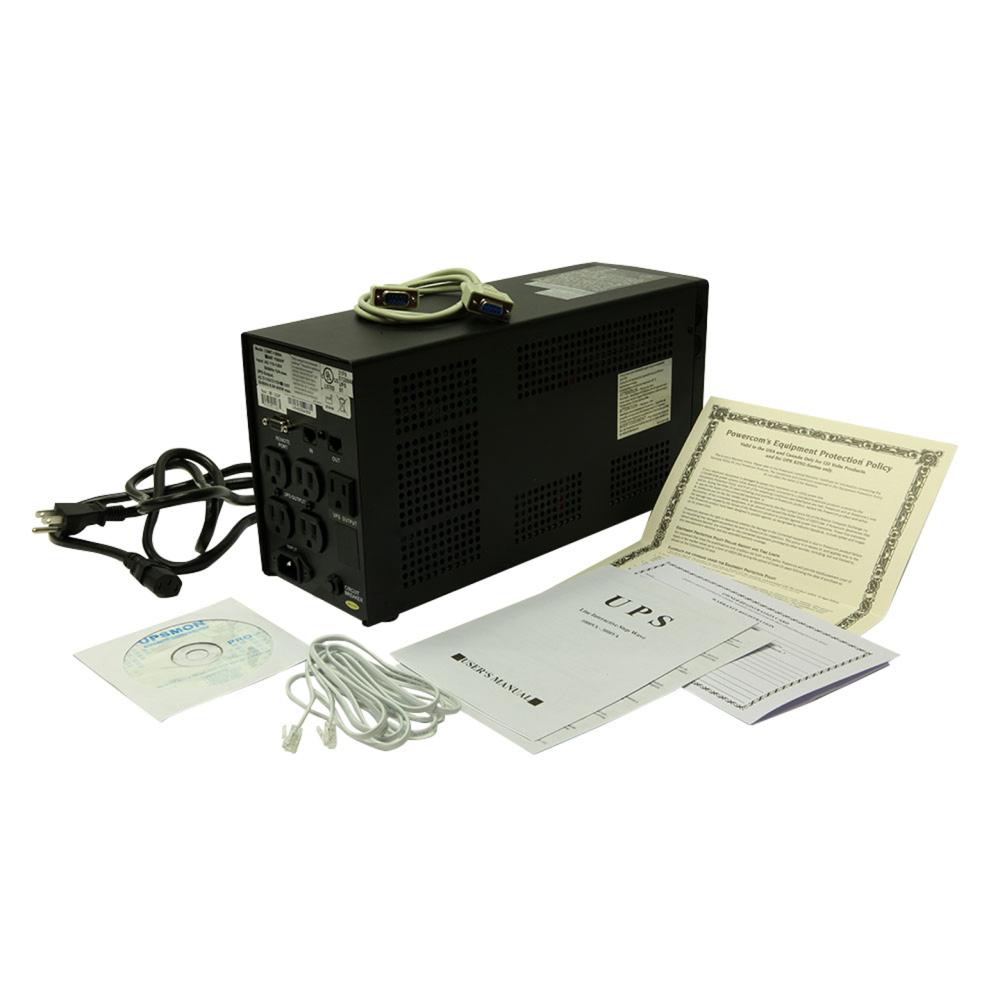 UPS Powercom 120V 5060Hz 1500VA BNT - RoHS UPS Powercom 120V 5060Hz 1500VA BNT - RoHS