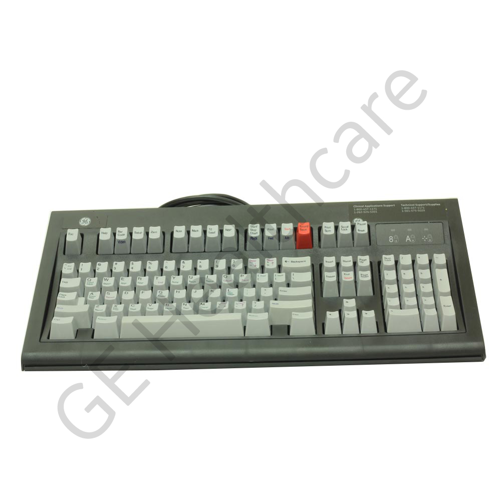 Key Board Black CATHLAB Pre-Assembly English