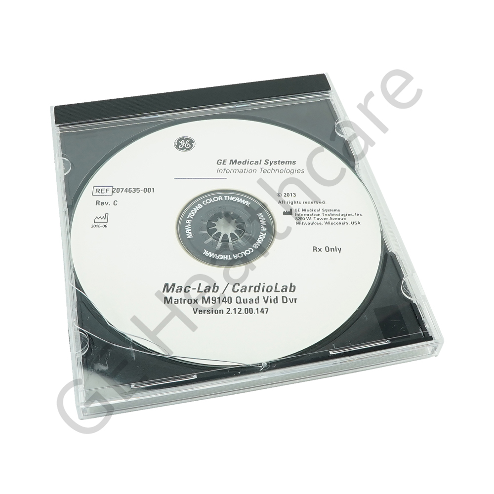CD-R Matrox M9140 Quad Video Driver v2.12.00.147 Windows XP CD-R Matrox M9140 Quad Video Driver v2.12.00.147 Windows XP