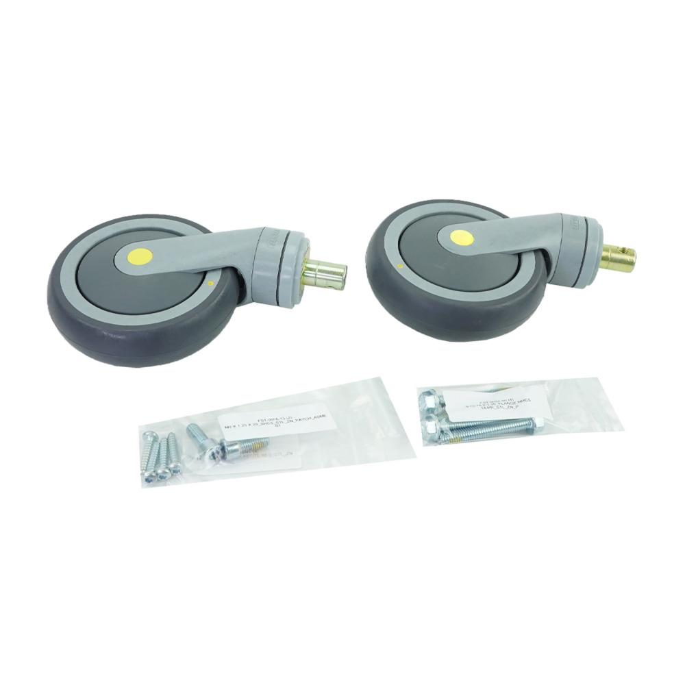 2 Swivel Conductive Caster Kit without Brakes 2 Swivel Conductive Caster Kit without Brakes