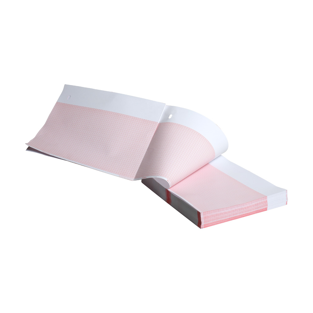Paper A Red Grid 155mm Wide Z-Fold Hole 150 Sheet 16/Pk Paper A Red Grid 155mm Wide Z-Fold Hole 150 Sheet 16/Pk