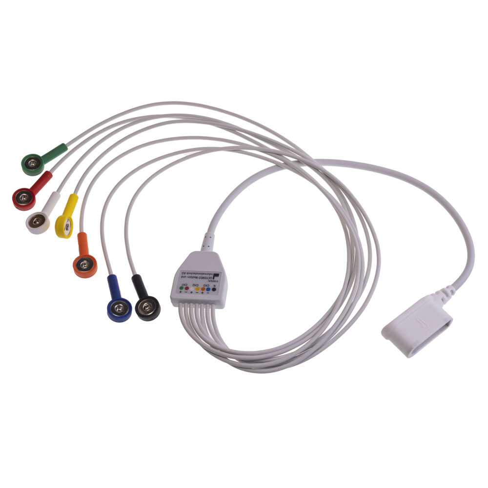 SEER 1000 Leadwire set, 7 leadwire, 3 CH, IEC, 75 cm/29.5 in., 1/pack