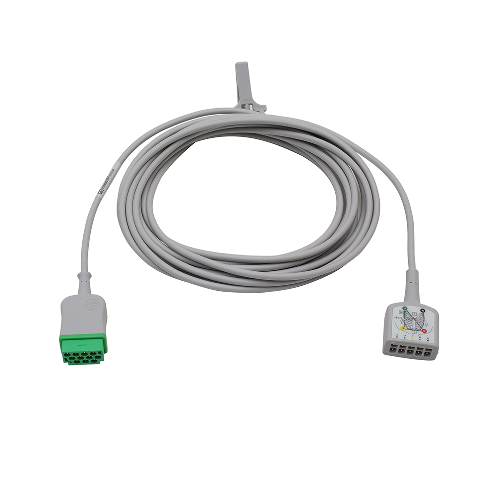 ECG 3/5-lead Trunk Cable, IEC, 6 m (1/box)