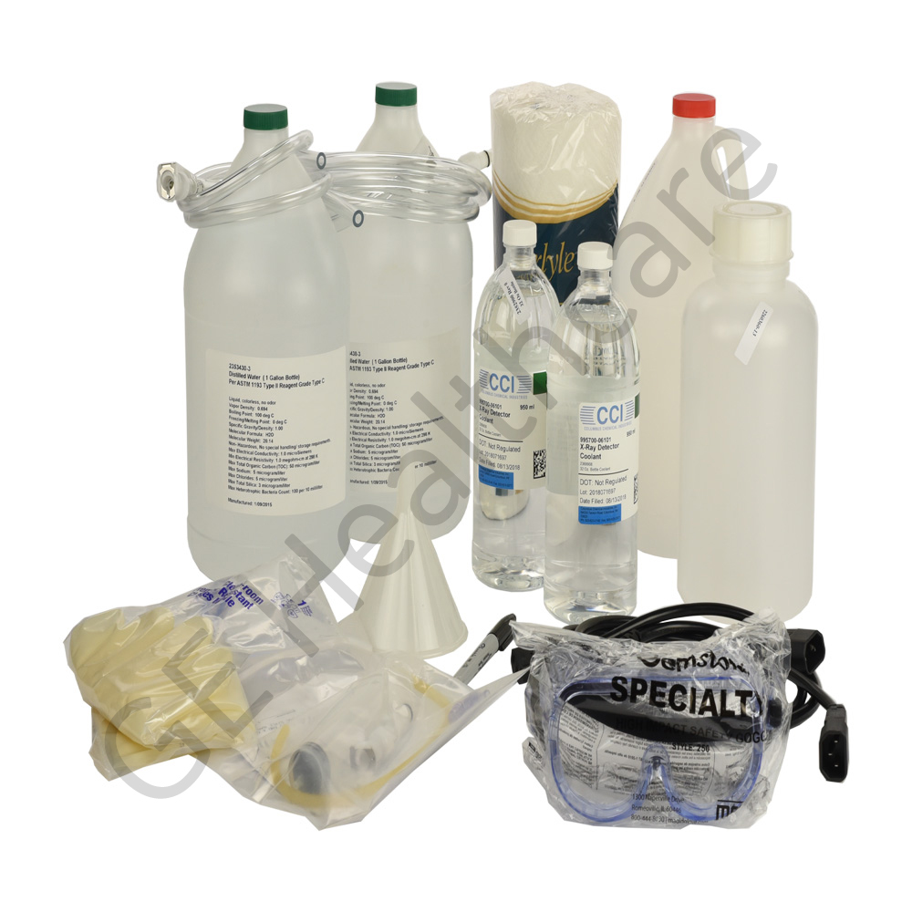 X-ray Digital Detector Coolant Kit X-ray Digital Detector Coolant Kit