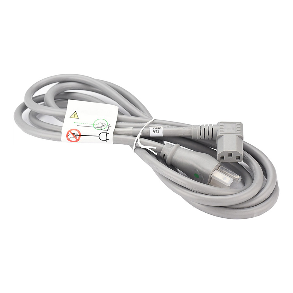 Power Supply Cord RA HOSP Ground 10A 125V 10ft Power Supply Cord RA HOSP Ground 10A 125V 10ft