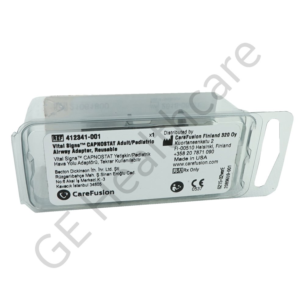 Airway Adapter Mainstream Carbon Dioxide (CO2) Adult Airway Adapter Mainstream Carbon Dioxide (CO2) Adult