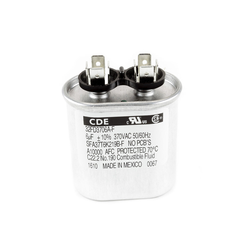 Capacitor, 6uF, 370VAC, PM Filter Capacitor, 6uF, 370VAC, PM Filter