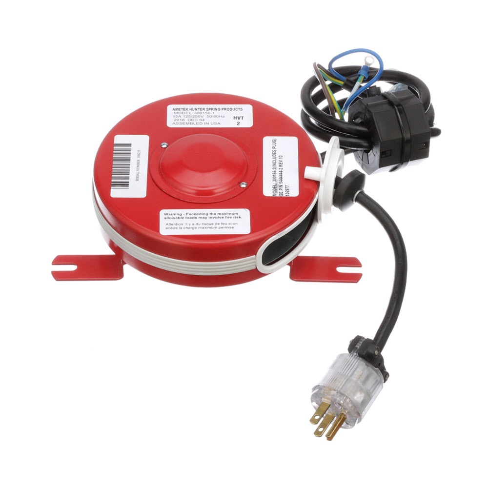 Cord reel with plug 5444444-2-R Cord reel with plug 5444444-2-R