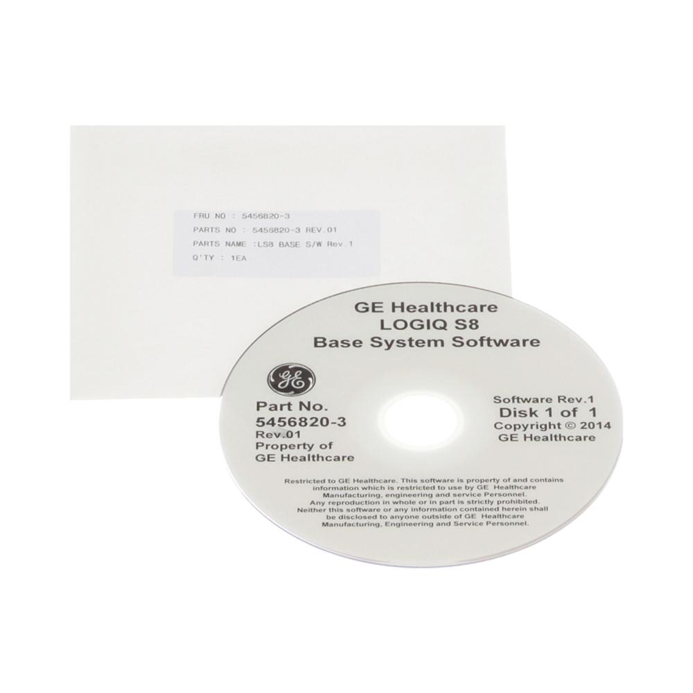 LOGIQ S8 R2 Base System Software 5456820-3 LOGIQ S8 R2 Base System Software 5456820-3