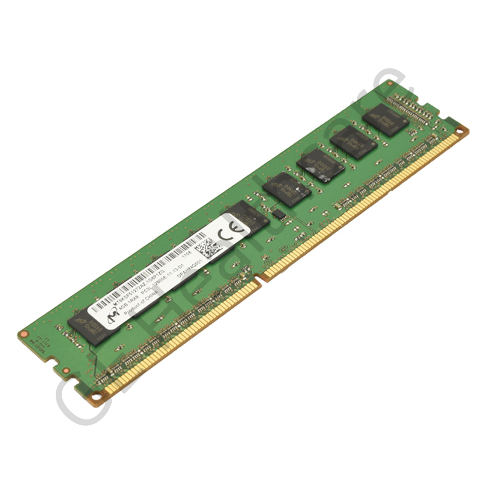 4GB DDR3 ECC Unbuffered DIMM 1600MHz or Higher Frequency 6450000-108