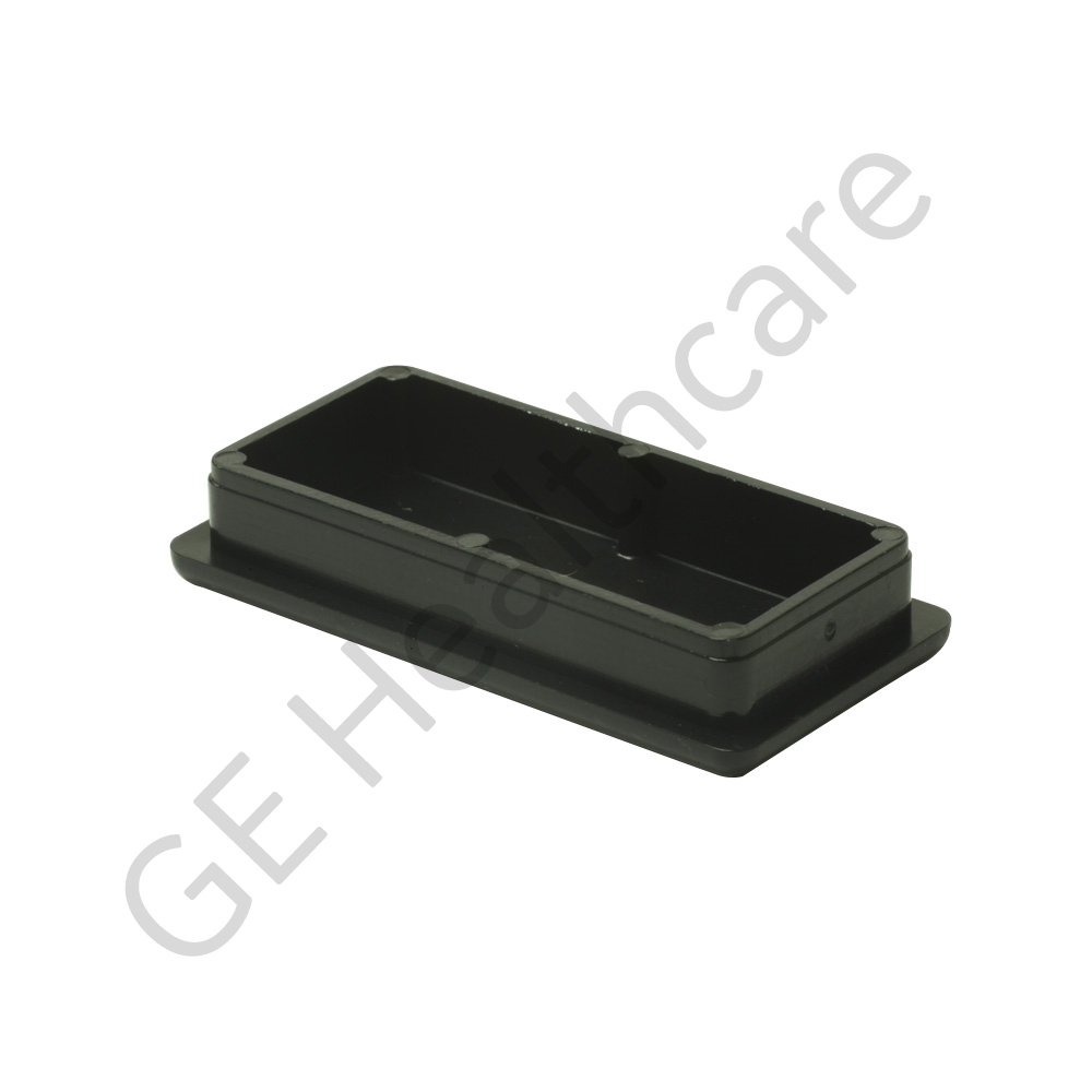 Caster Rail End Cap - Black