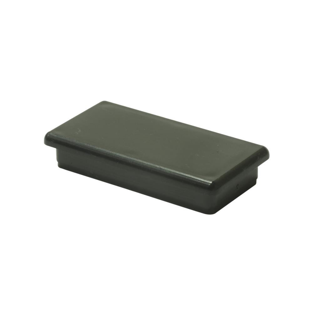Caster Rail End Cap - Black Caster Rail End Cap - Black