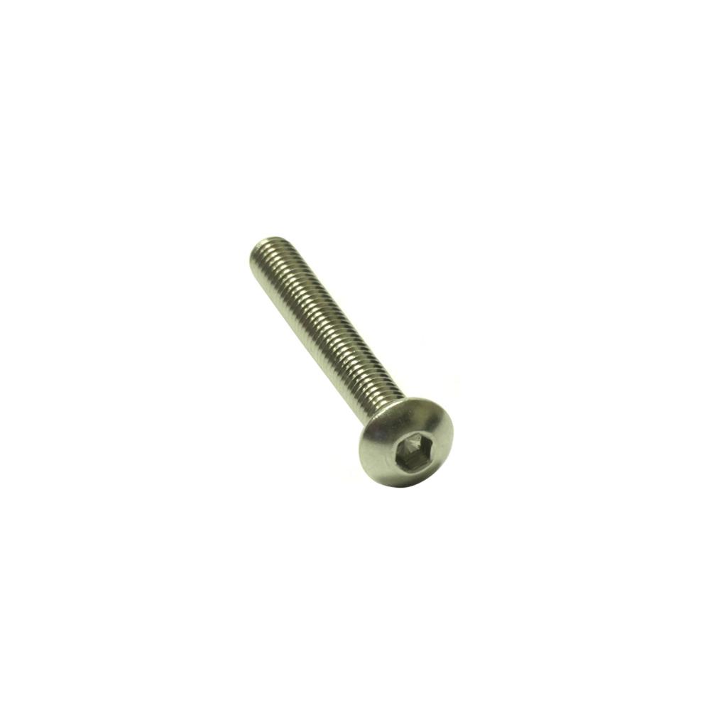M4 x 30 Button Head Screw Stainless Steel (SST) - RoHS M4 x 30 Button Head Screw Stainless Steel (SST) - RoHS