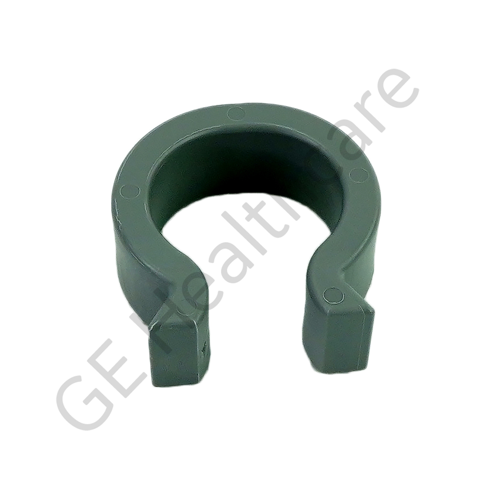 IC, Clip Upright Hose Rtng Gray, Injection Molded