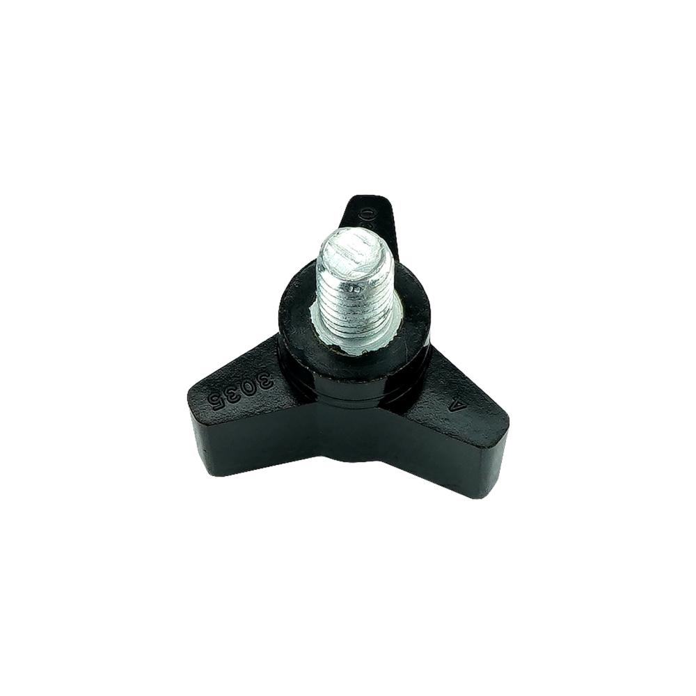 KNOB BLK W/STEEL 5/16IN- 18 KNOB BLK W/STEEL 5/16IN- 18