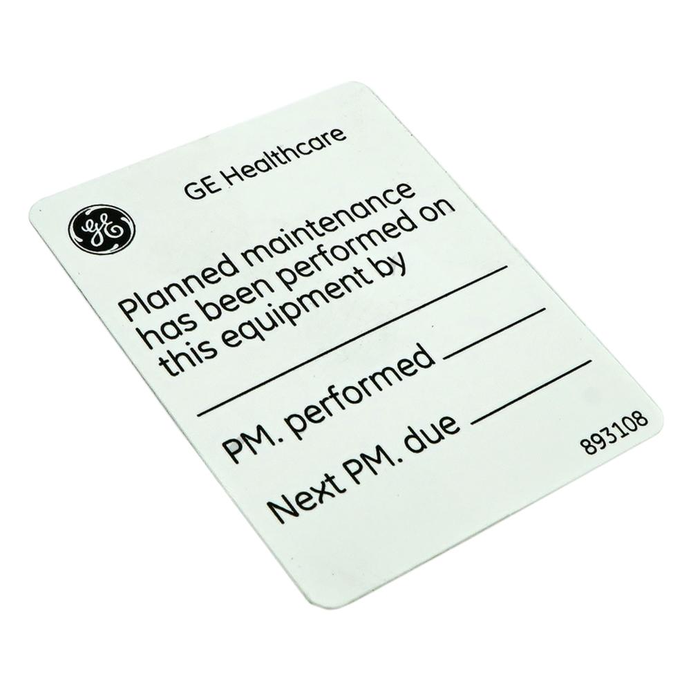 SPARE PART- UPDATE STICKER- PLANNED MAINTENANCE KIT SPARE PART- UPDATE STICKER- PLANNED MAINTENANCE KIT