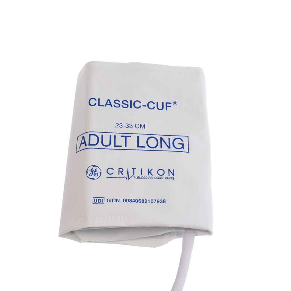 CLASSIC-CUF Adult Long Blood Pressure Cuff, 1 Tube Bayonet (20/box)