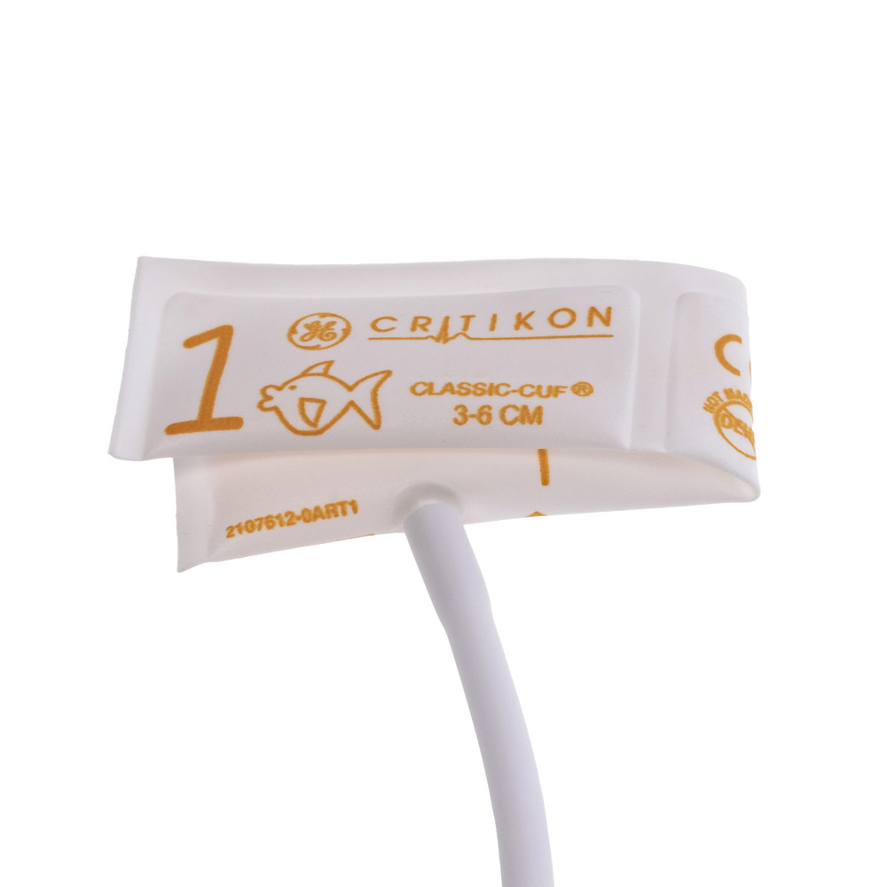 CLASSIC-CUF Neonatal Blood Pressure Cuff Size 1, 1 Tube Neo-Snap (20/box) CLASSIC-CUF Neonatal Blood Pressure Cuff Size 1, 1 Tube Neo-Snap (20/box)