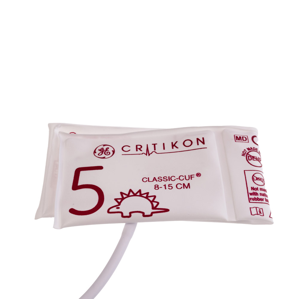 CLASSIC-CUF Neonatal Blood Pressure Cuff Size 5, 1 Tube Neo-Snap (20/box) CLASSIC-CUF Neonatal Blood Pressure Cuff Size 5, 1 Tube Neo-Snap (20/box)