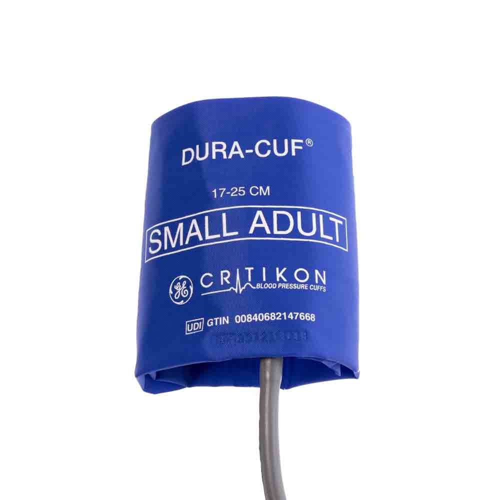 DURA-CUF Small Adult Blood Pressure Cuff, 1 Tube Bayonet (5/box)