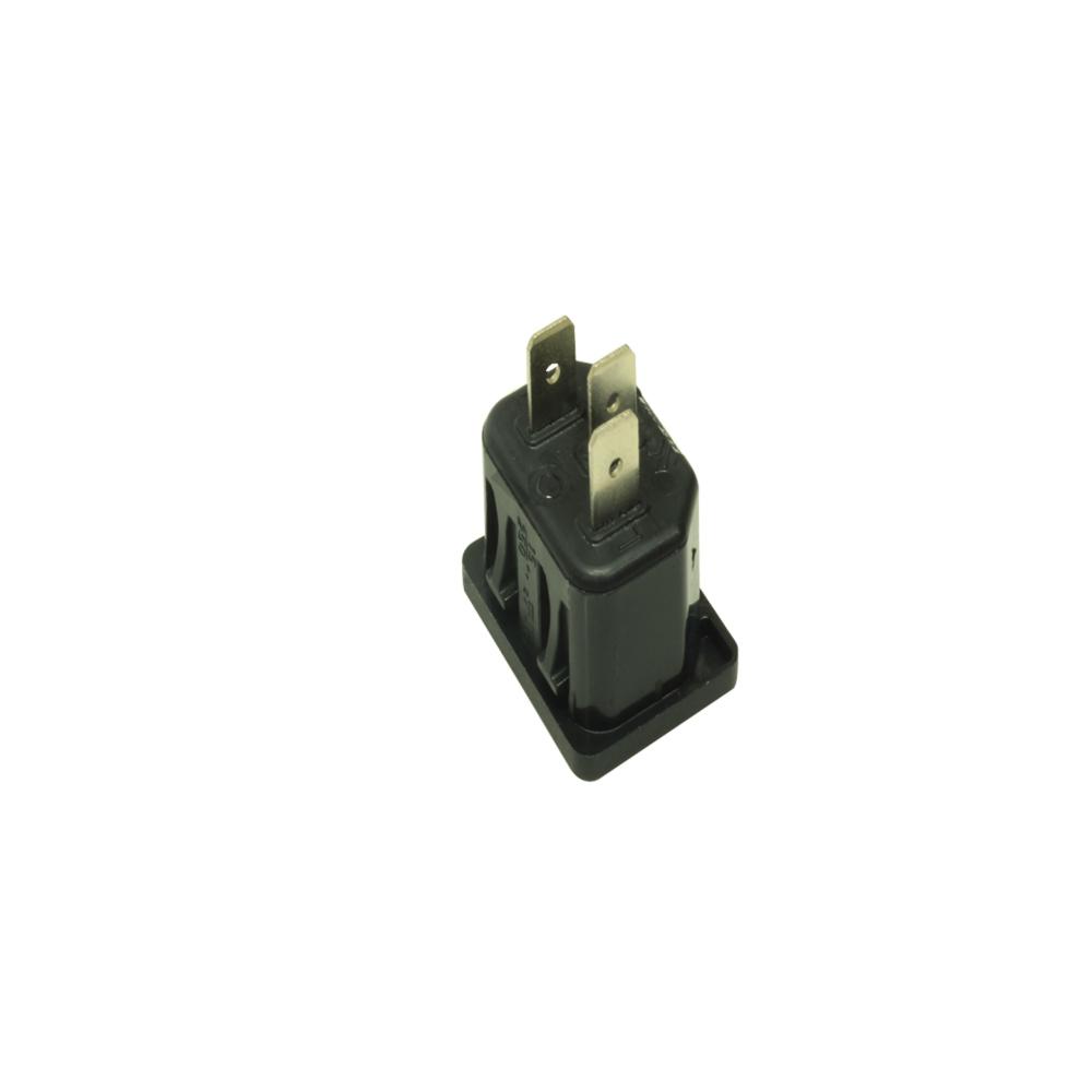 Connector IEC320-C14 Inlet Snap in Connector IEC320-C14 Inlet Snap in