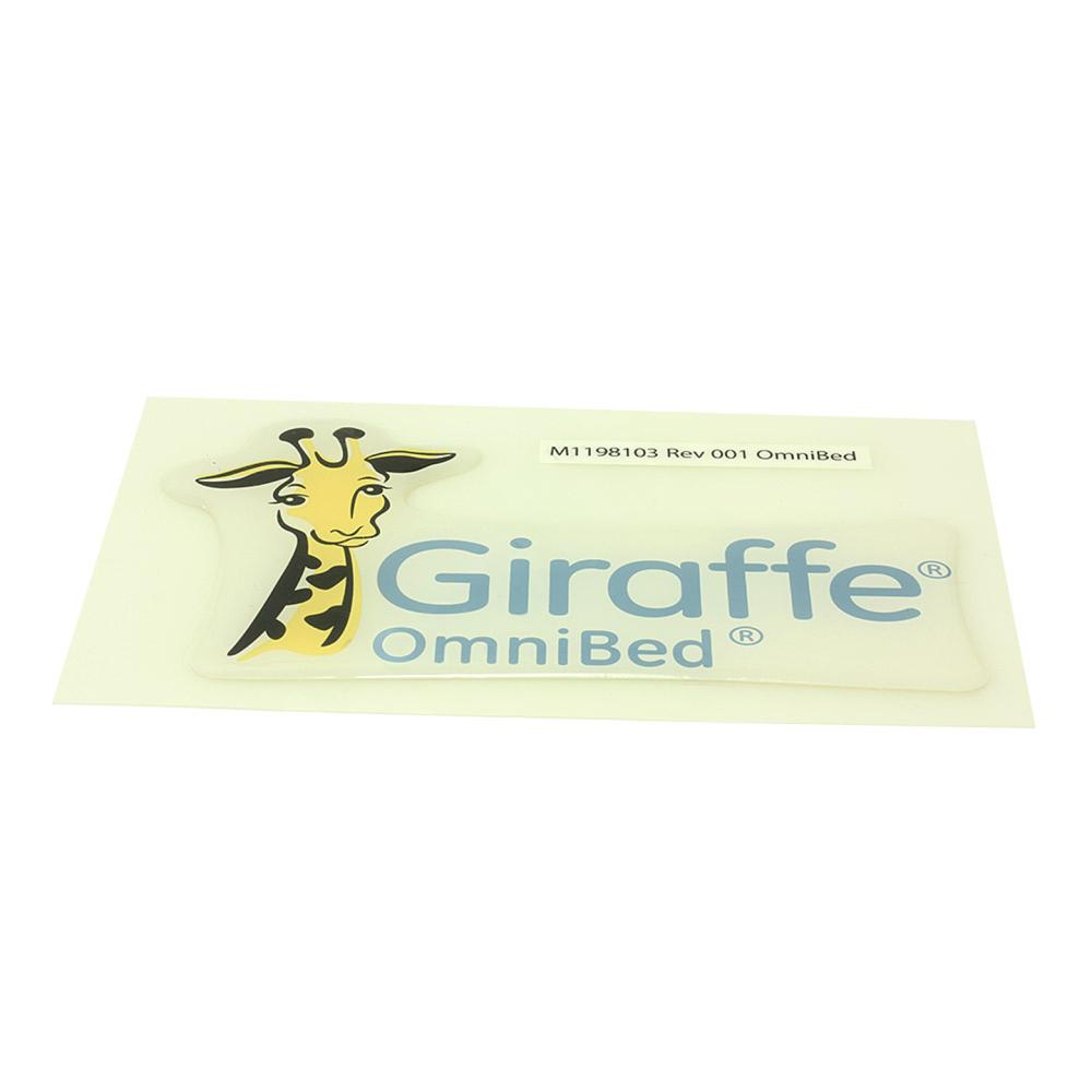 Sticker Label Branding Giraffe™ Omnibed Sticker Label Branding Giraffe™ Omnibed
