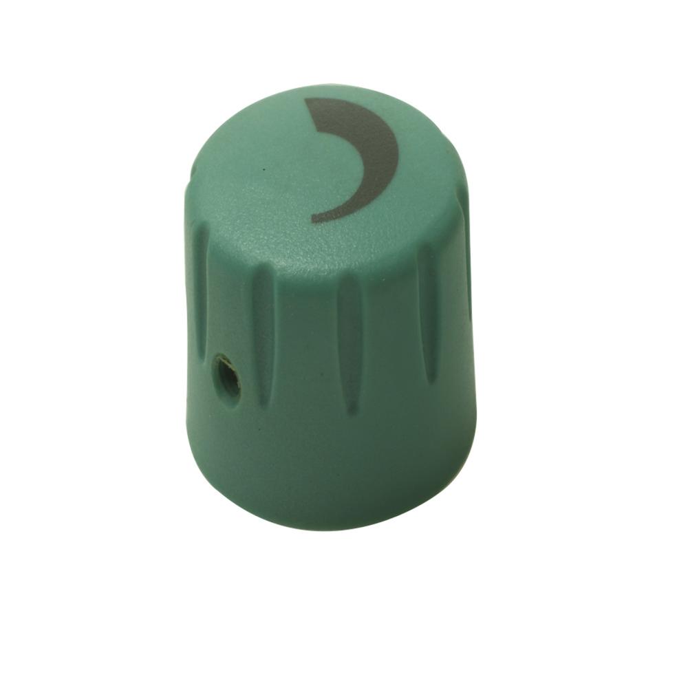 Knob 4.76 Diameter Shaft with SYM Soft Teal Mechanical Knob 4.76 Diameter Shaft with SYM Soft Teal Mechanical